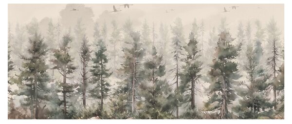 Kép - Fenyőerdő I., akvárium (120x50 cm)