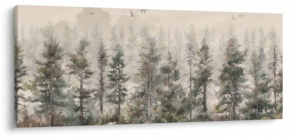 Kép - Fenyőerdő I., akvárium (120x50 cm)