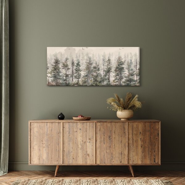Kép - Fenyőerdő I., akvárium (120x50 cm)