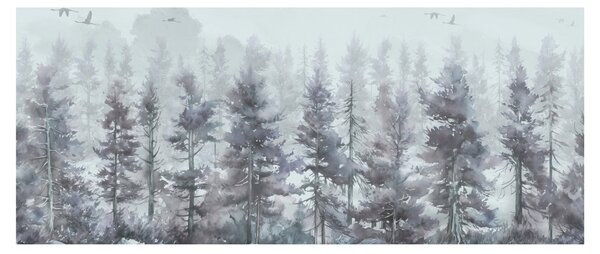 Kép - Fenyőerdő II., akvárium (120x50 cm)