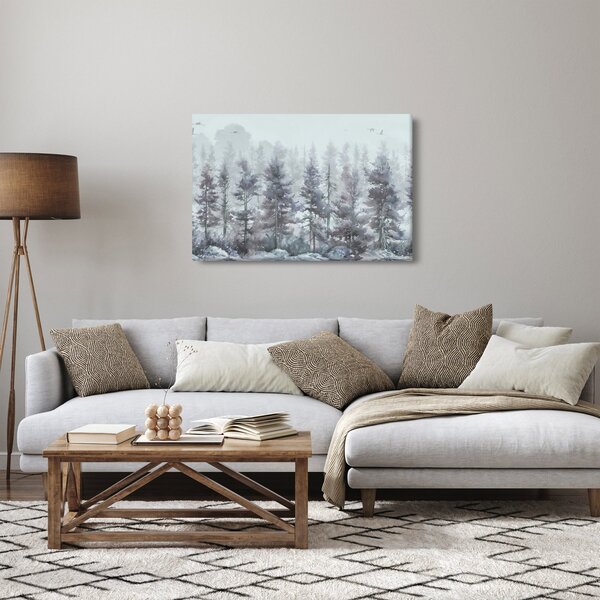 Kép - Fenyőerdő II., akvárium (90x60 cm)