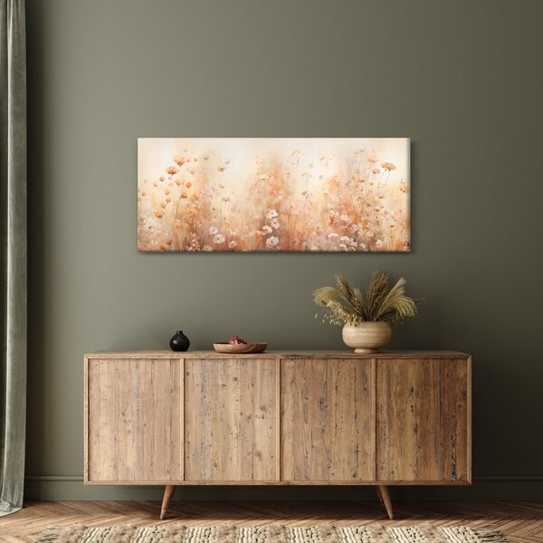 Kép - Vadvirágok mintája (120x50 cm)