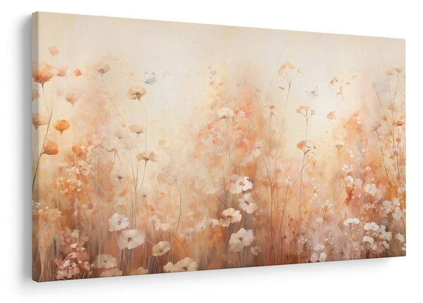 Kép - Vadvirágok mintája (90x60 cm)