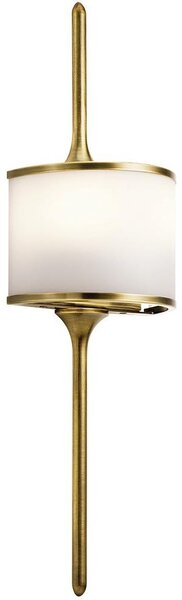 Elstead Kichler - LED Fürdőszobai fali lámpa MONA 2xG9/3,5W/230V IP44 sárgaréz ED0372