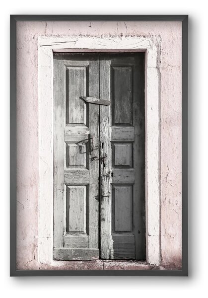 Door to Assos - falikép keretben | artbridge