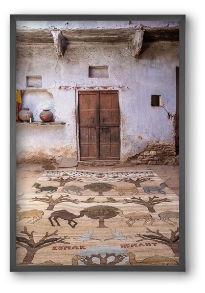 Magic carpet - falikép keretben | artbridge