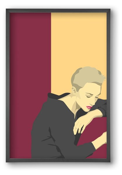Melancholy - falikép keretben | artbridge
