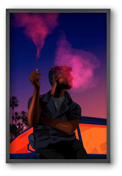 Waiting for you - falikép keretben | artbridge