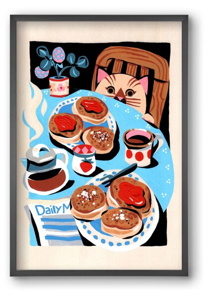 Brunch - falikép keretben | artbridge