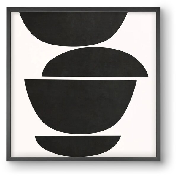 ABSTRACT ART - GEOMETRIC SHAPES 05 - falikép keretben | artbridge
