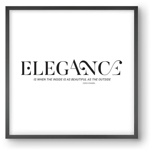 Elegance - falikép keretben | artbridge