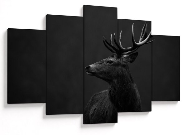 Kép - Egy szarvas portréja (150x105 cm)