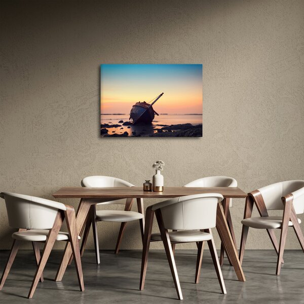 Kép - Hajótörést szenvedett hajó (70x50 cm)