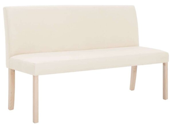 VidaXL Krémszínű Poliészter Pad - 139,5 cm