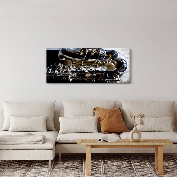 Kép - Szaxofon (120x50 cm)