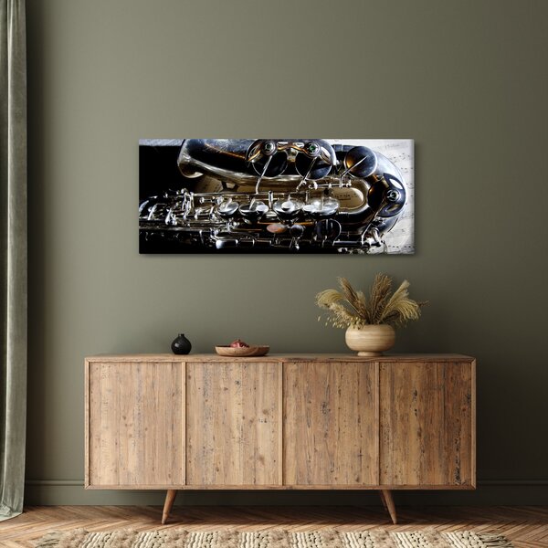 Kép - Szaxofon (120x50 cm)