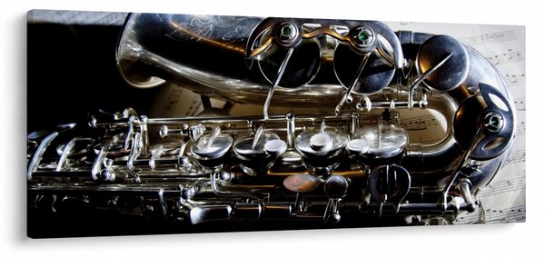 Kép - Szaxofon (120x50 cm)