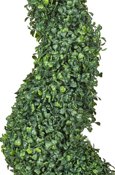 Műnövény BOXWOOD SPIRAL TREE 120 cm Zöld