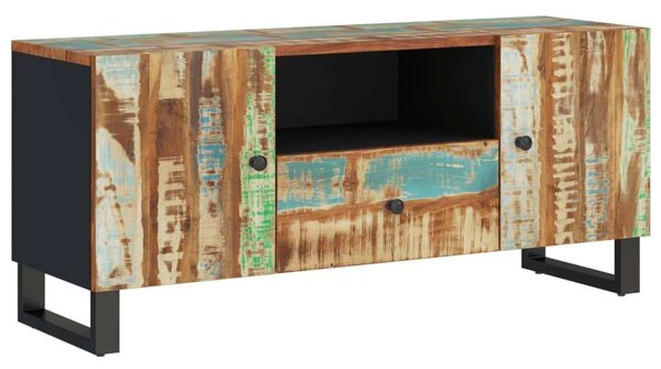 VidaXL Rusztikus TV-szekrény - Újrahasznosított Fa - 105x33,5x46 cm