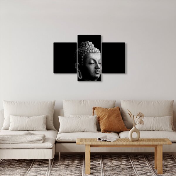 Kép - Buddha, portré (90x60 cm)