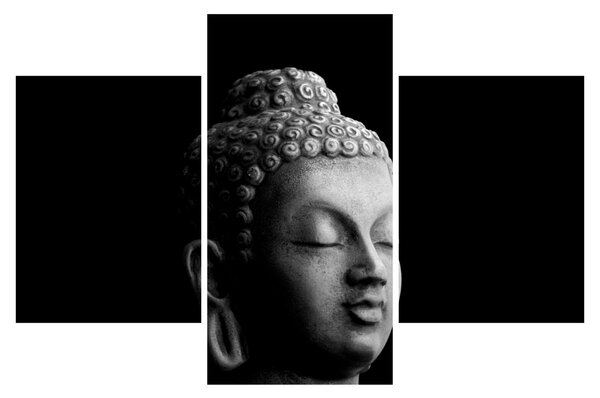 Kép - Buddha, portré (90x60 cm)