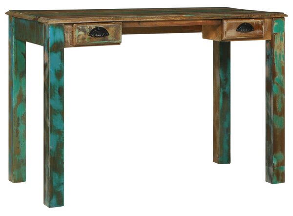 Íróasztal Barna 112 x 55 x 76 cm Szilárd Újrahasznosított Fa