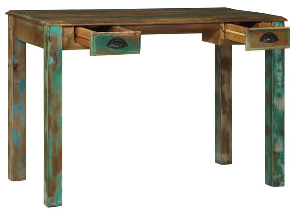 Íróasztal Barna 112 x 55 x 76 cm Szilárd Újrahasznosított Fa