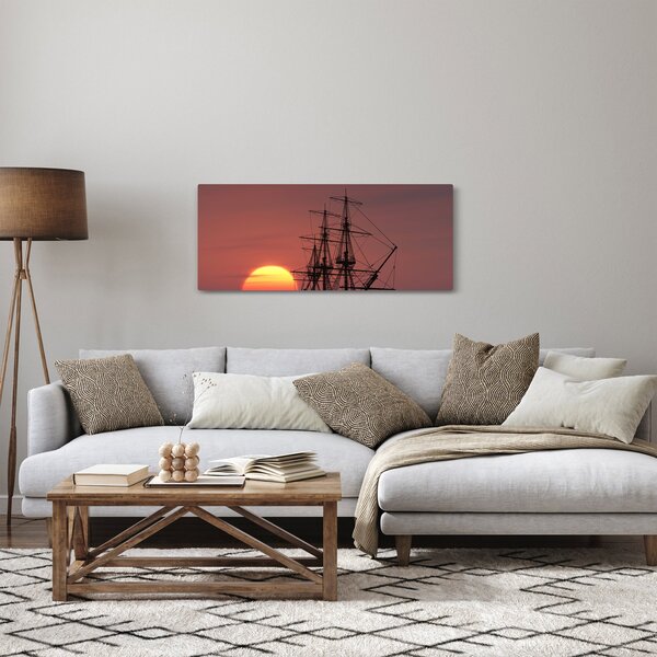 Kép - Középkori hajó (120x50 cm)