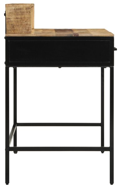 Konzol asztal 100x55x75 cm Tömör durva fa mangó