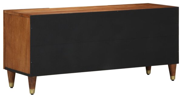 TV szekrény 105x33x46 cm Tömör mangófából