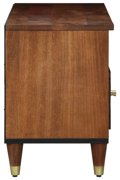 TV Szekrény 100x33x46 cm Tömör Mangófa