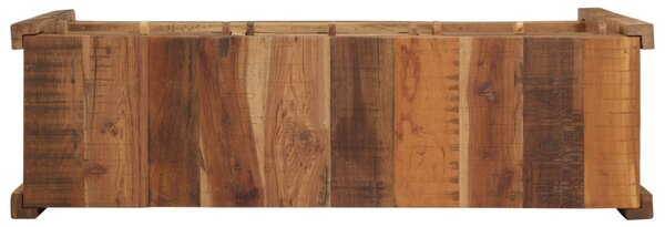 Konzolasztal 107x33x76 cm Tömör fa újrahasznosított