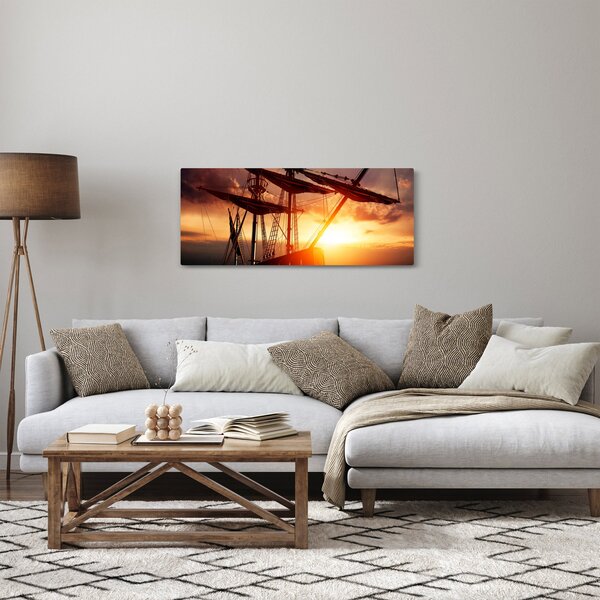 Kép - Ősi kalózhajó (120x50 cm)