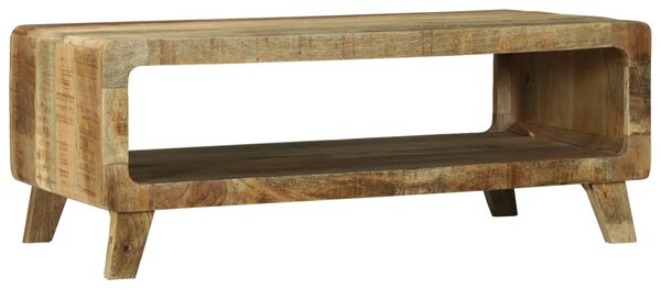 Dohányzóasztal Barna 90 x 50 x 35 cm Tömör Mangófát