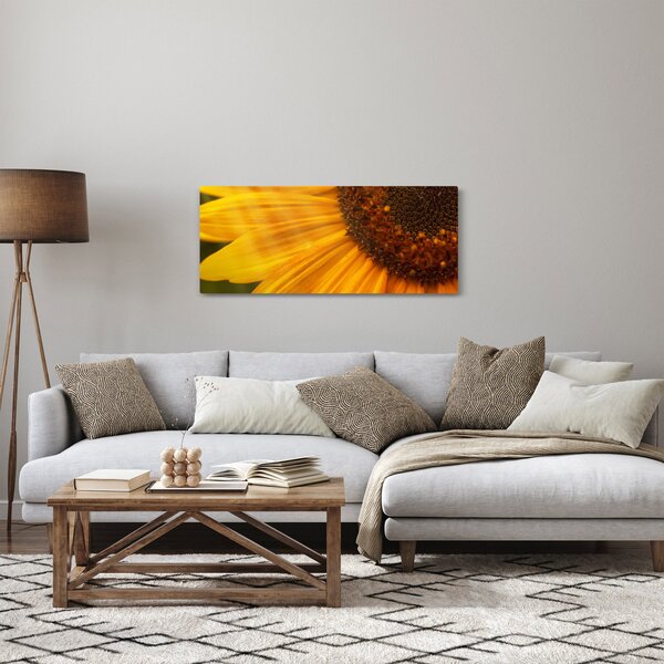 Kép - Napraforgók (120x50 cm)