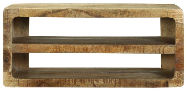 TV szekrény 80x32x36 cm Tömör fa Mangó