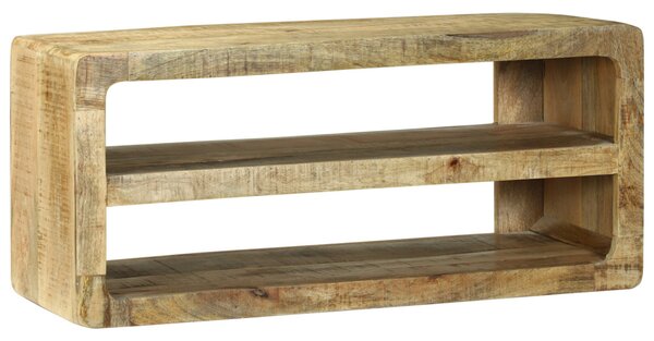 TV szekrény 80x32x36 cm Tömör fa Mangó