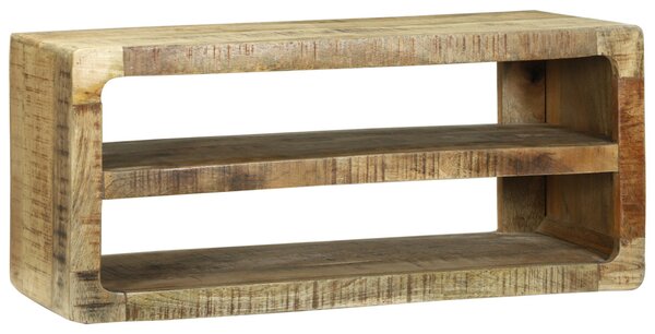 TV szekrény 80x32x36 cm Tömör fa Mangó