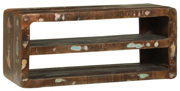 TV szekrény 80x32x36 cm Tömör újrahasznosított fa