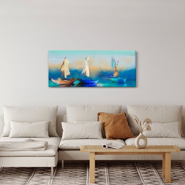 Kép - Tájképfestészet, festészet (120x50 cm)