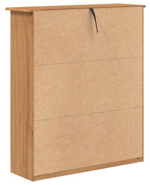 Hutch 'ASKIM'91x30x104 cm Szilárd fa fenyő