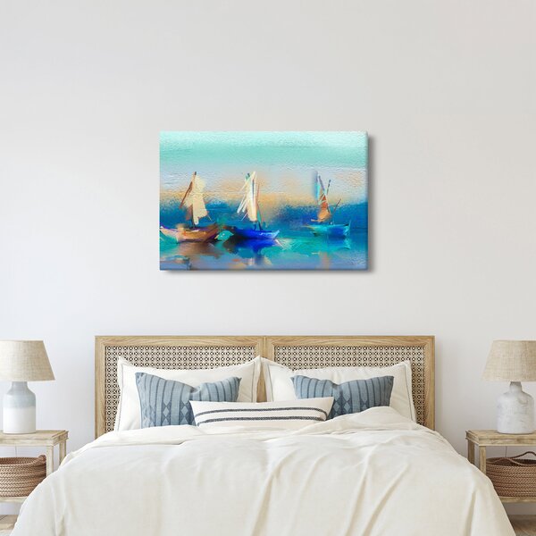 Kép - Tájképfestészet, festészet (90x60 cm)