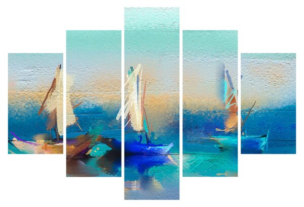 Kép - Tájképfestészet, festészet (150x105 cm)