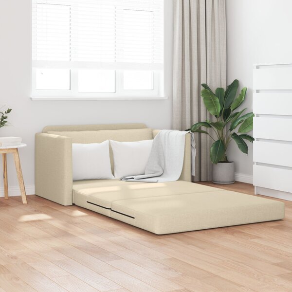 Kanapéágy 110cm Krém szövet