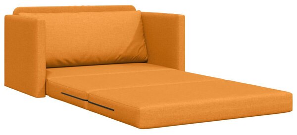 Kanapéágy 110cm Sötét sárga szövet