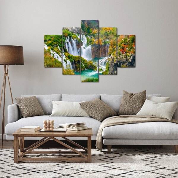 Kép - Plitvicei-tavak Nemzeti Park (150x105 cm)