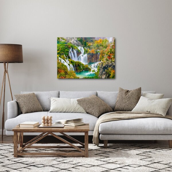 Kép - Plitvicei-tavak Nemzeti Park (70x50 cm)