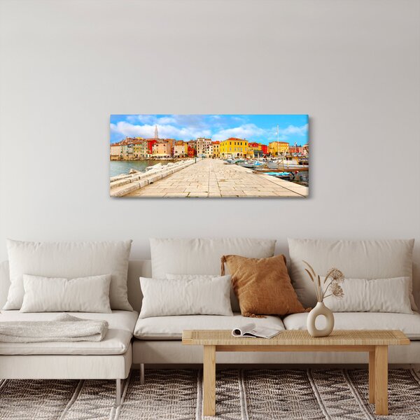 Kép - Poreč régi isztriai városa, Horvátország (120x50 cm)
