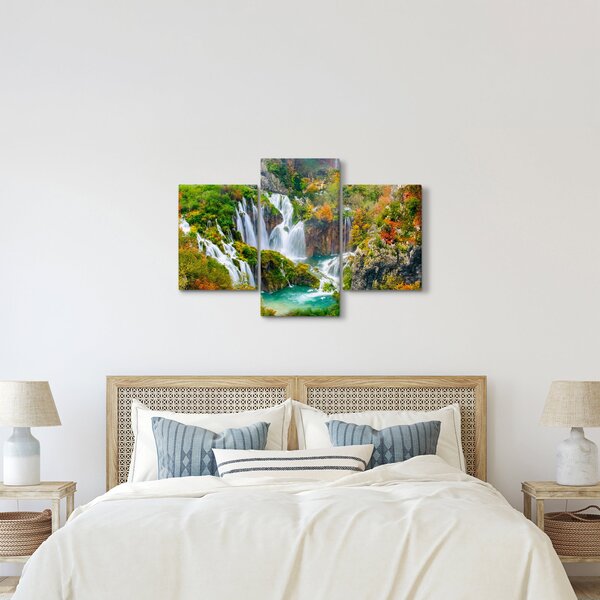 Kép - Plitvicei-tavak Nemzeti Park (90x60 cm)