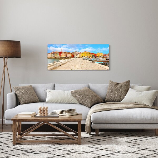 Kép - Poreč régi isztriai városa, Horvátország (120x50 cm)